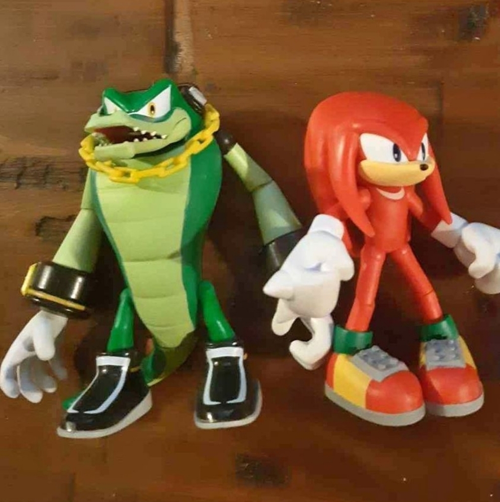 Sonic The Hedgehog Knuckles and Vector
